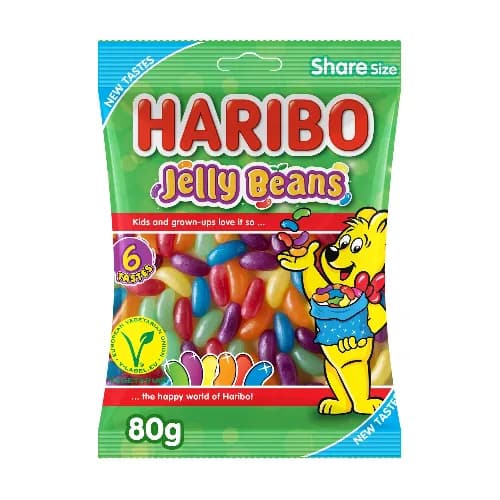 Haribo Jelly Beans 80g