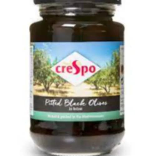 Crespo Black Olives In Brine 397 Gr