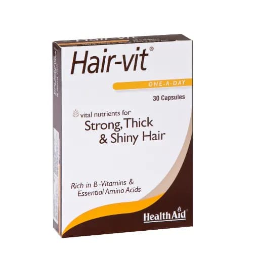 Health Aid Hair-Vit 30 Capsules