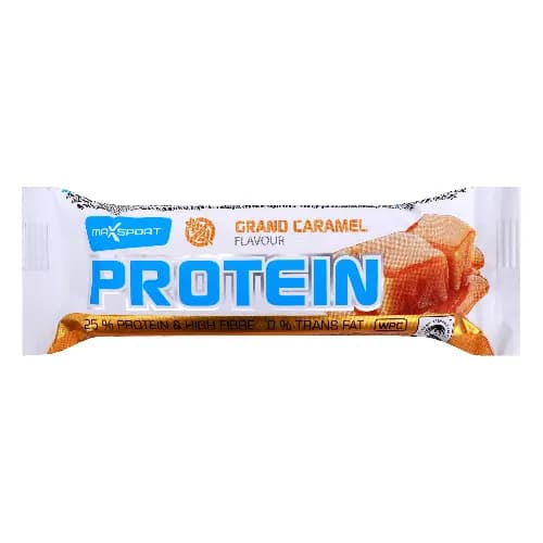 Max Sport Gluten Free Grand Caramel Flavour Protein Bar 60g