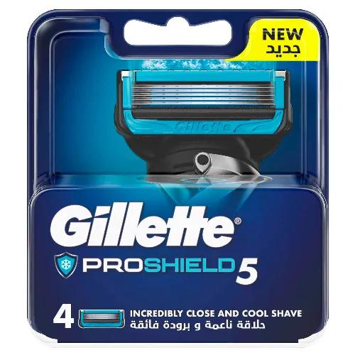 Gillette Fusion Proshield 5 Chill Men'S Razor Blades 4Pcs