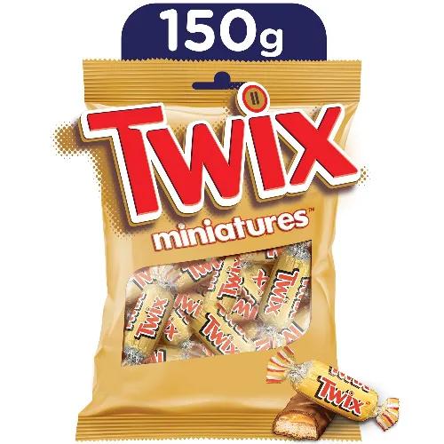 Twix Miniatures Chocolate Mini Bars 150g