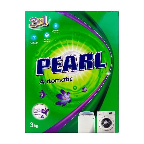 Pearl Automatic Washing Powder 3In1 Low Foam Lavender 3Kg