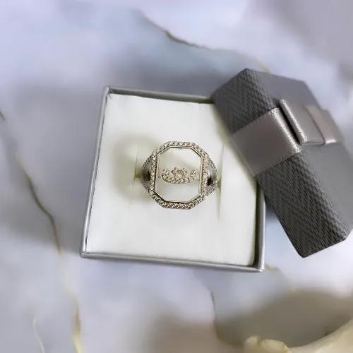 Sterling Silver Letter Ring (Adjustable size)ت