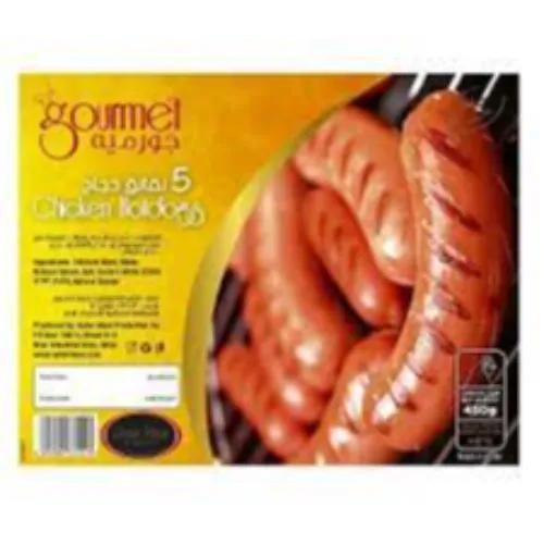 Gourmet Frozen Chicken Hotdog Sausages 450g