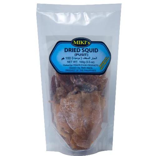 Miki'S Dried Squid (Pusit) 100G