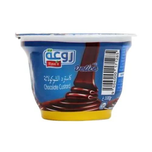 Raw'a Chocolate Custard 100 gr