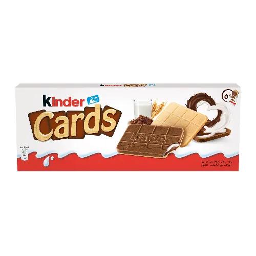 Kinder Cards Chocolate Biscuits 128g