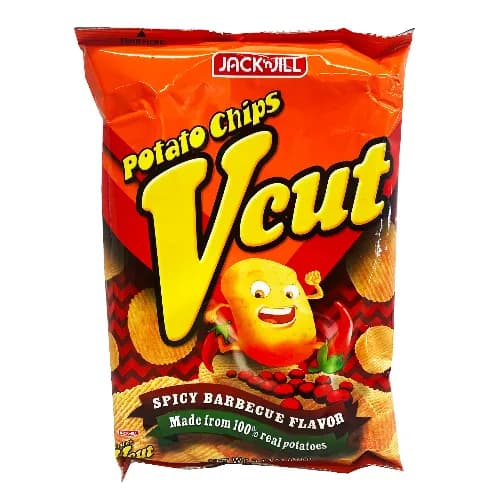 Jack 'N Jill V Cut Spicy Barbecue Potato Chips 60g