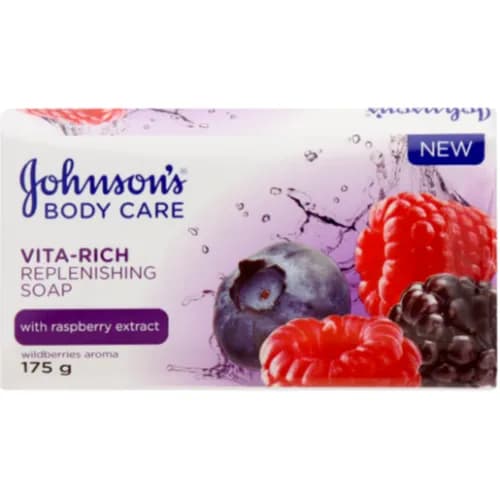 Johnson's Replenishing Soap 175g