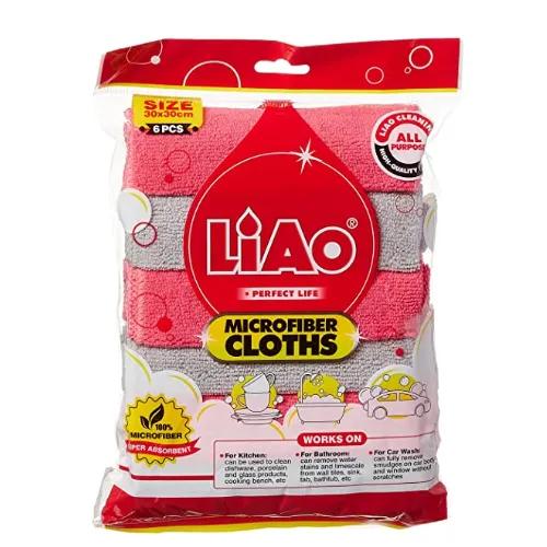 Liao Microfiber Cloths 30 x 40 x 4 Pieces