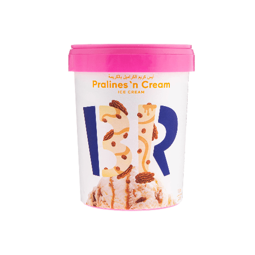Baskin Robbins Pralines N Cream Ice Cream 1 Litre