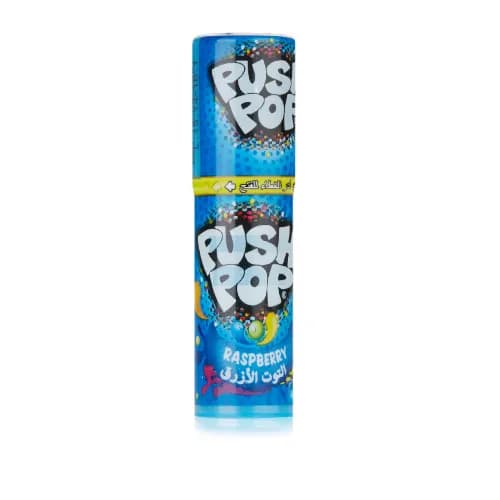 Push Pop Soft Candy Raspberry Flavor 15 gr