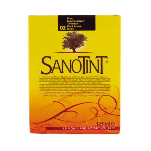 Sanotint 02 Black Brown 125Ml