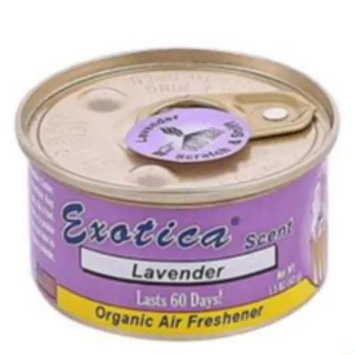 Exotica Organic Car Air Freshener Lavender Scent 42G