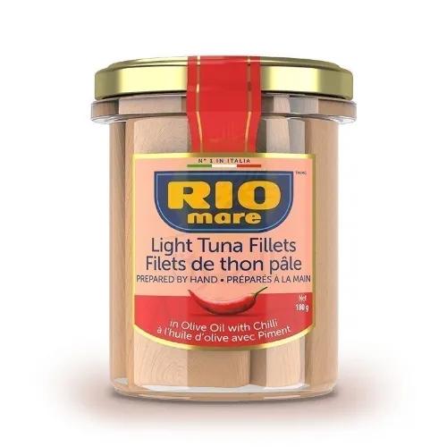 Rio Mare Tuna Fillets Prepared by hand in Olive Oil 130 g