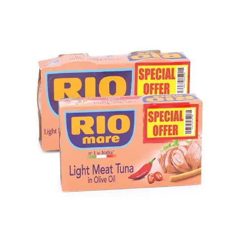 Rio Mare Light Meat Tuna In Olive Oil 2 X 160g