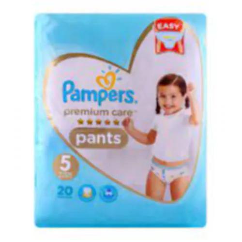 Pampers Premium Care Baby Pants Diapers Size 5 (12-18kg) 20 per pack