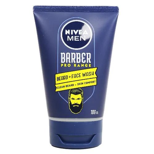 Nivea Men Clean & Comfort Beard + Face Wash 100Ml