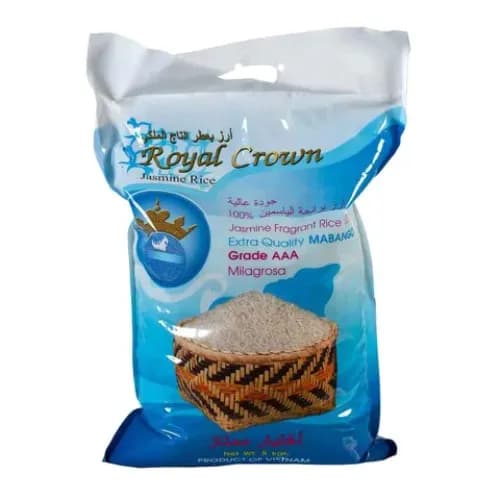 Royal Crown Grade AAA Jasmine Rice 5 kg