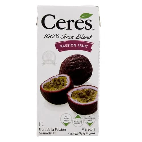 Ceres Juice Passion Fruit 1 L