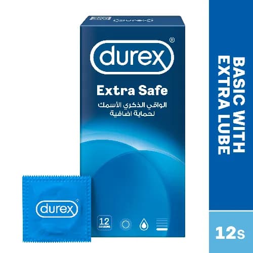 Durex Extra Safe Condoms 12Pcs