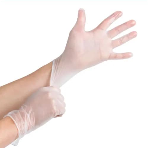 Medium Vinyl Gloves 100 Per Pack