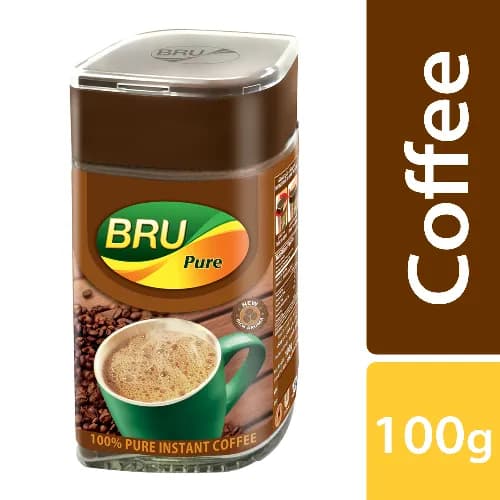 Bru Pure Instant Coffee 100 G