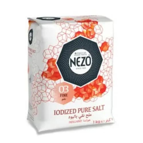 Nezo Pure Fine Iodized Salt 1 kg