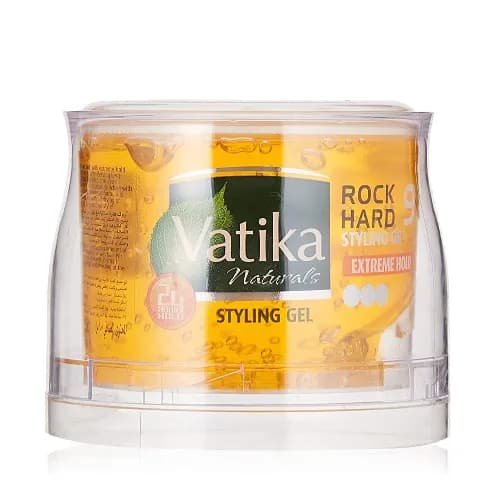 Vatika Rock Hard Styling Gel Extreme Hold - alcohol free 250 ml