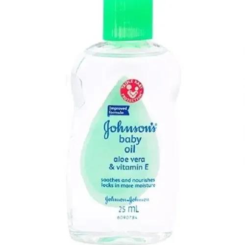 Johnson's Baby Oil With Aloe Vera & Vitamin E 25ml