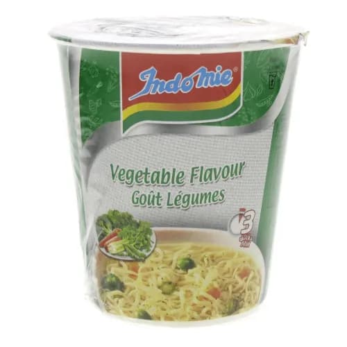 Indomie Instant Noodles Cup Vegetable Flavor 60g