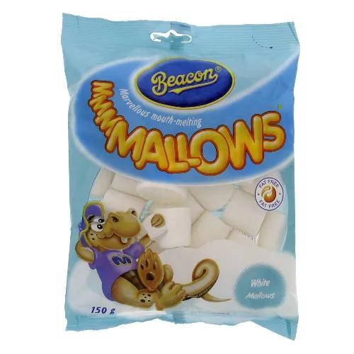 Beacon Marvelous Mouth Melting White Mallows 150g