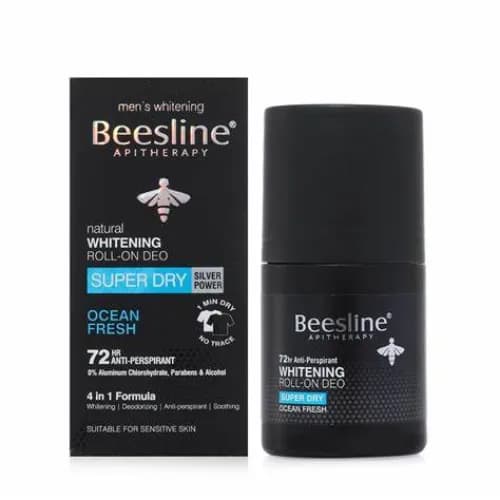 Beesline men Whitening  Super Dry Ocean Fresh Roll On 50ml