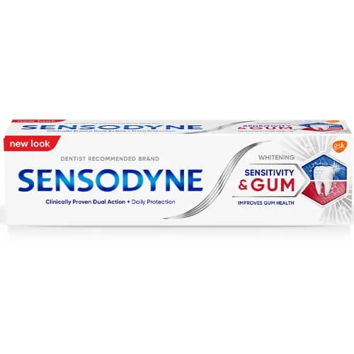 Sensodyne Sensitivity & Gum Whitening Toothpaste 75 ml