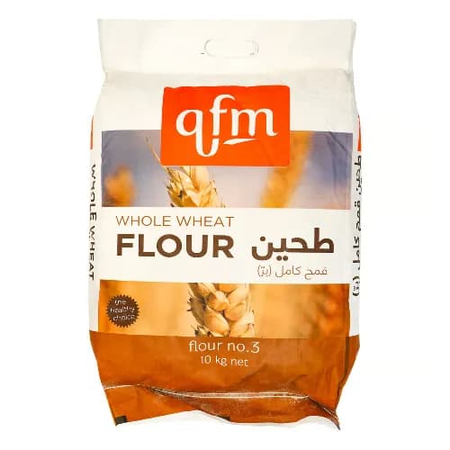 Qfm Whole Wheat Flour No 3 10 kg