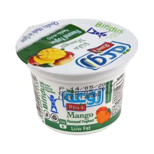 Raw'a Low Fat Mango Yogurt 100 gr