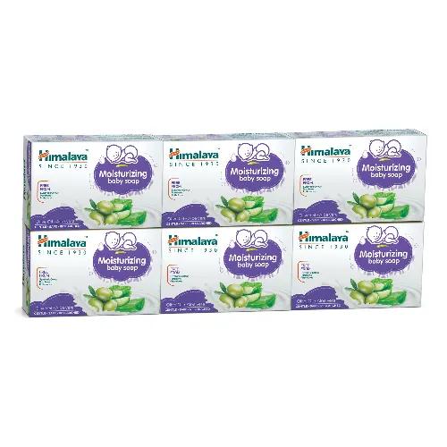 Himalaya Baby Soap Moisturizing 6 X 125G