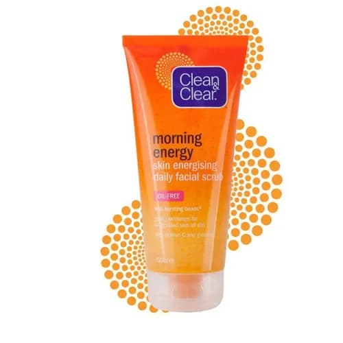 Clean & Clear Morning Energy Facial Scrub 150ml