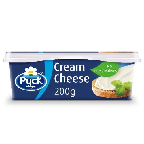 Puck Cream Cheese Spread - preservatives free, additives free 200 gr