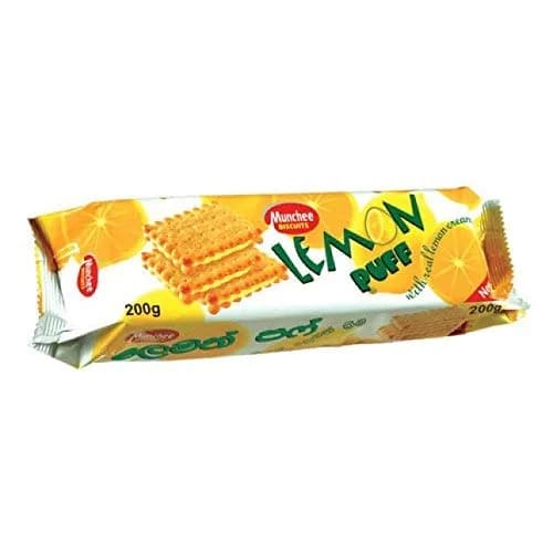 Munchee Lemon Puff Biscuits 200 gr