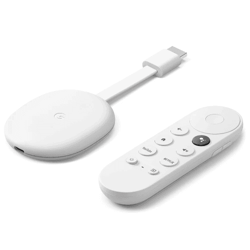 Chromecast 4K Resolution Google TV - White