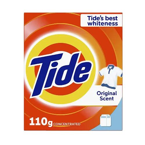 Tide Concentrated Detergent Powder Original Scent Top Load 110 gr