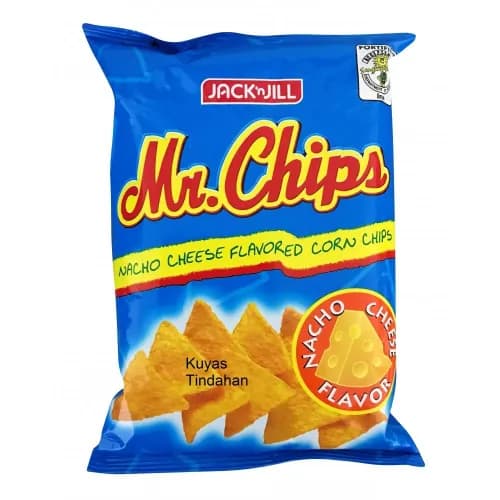 Jack 'N Jill Mr. Chips Nacho Cheese Tortilla Chips 100g