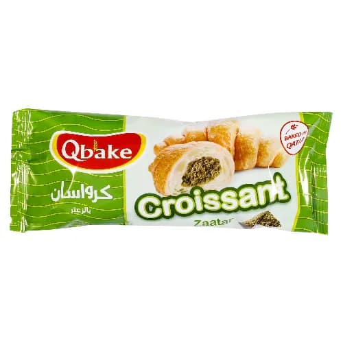 Qbake Croissant Zaatar 60 G