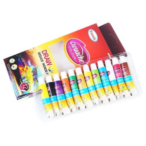 Vneeds Assorted Acrylic Colors 12 per pack