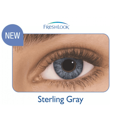 Freshlook Colorblends  Sterling  Gray Monthly Lenses