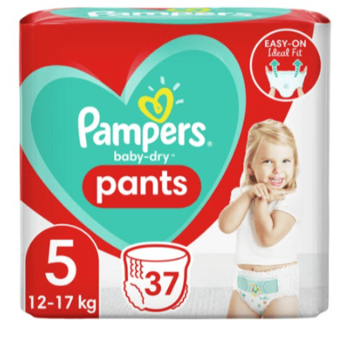 Pampers Baby-Dry Pants (Size 5) 37'S