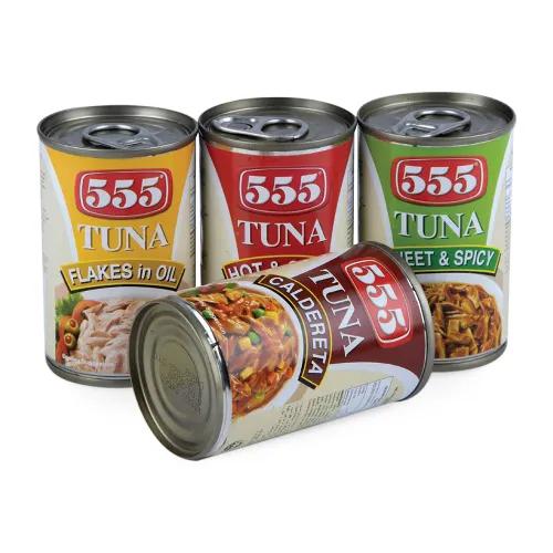 555 Tuna Flakes Assorted 4 X 155g