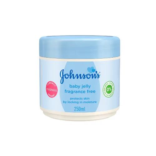 Johnson's Baby Jelly Unscented - Fragrance Free, Paraben Free, Dyes Free 250ml